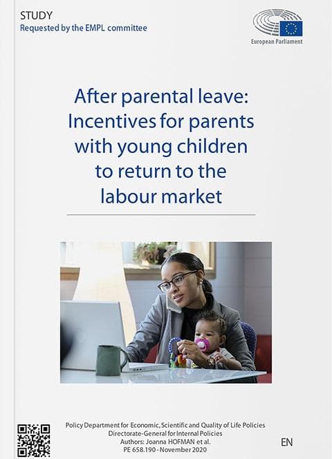 After parental leave: Incentives for parents with young children to return to the labour market