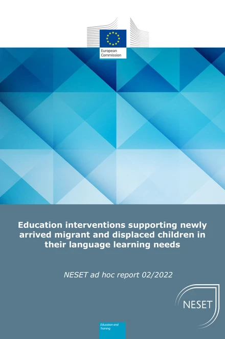 Education interventions supporting newly arrived migrant and displaced children in their language learning needs