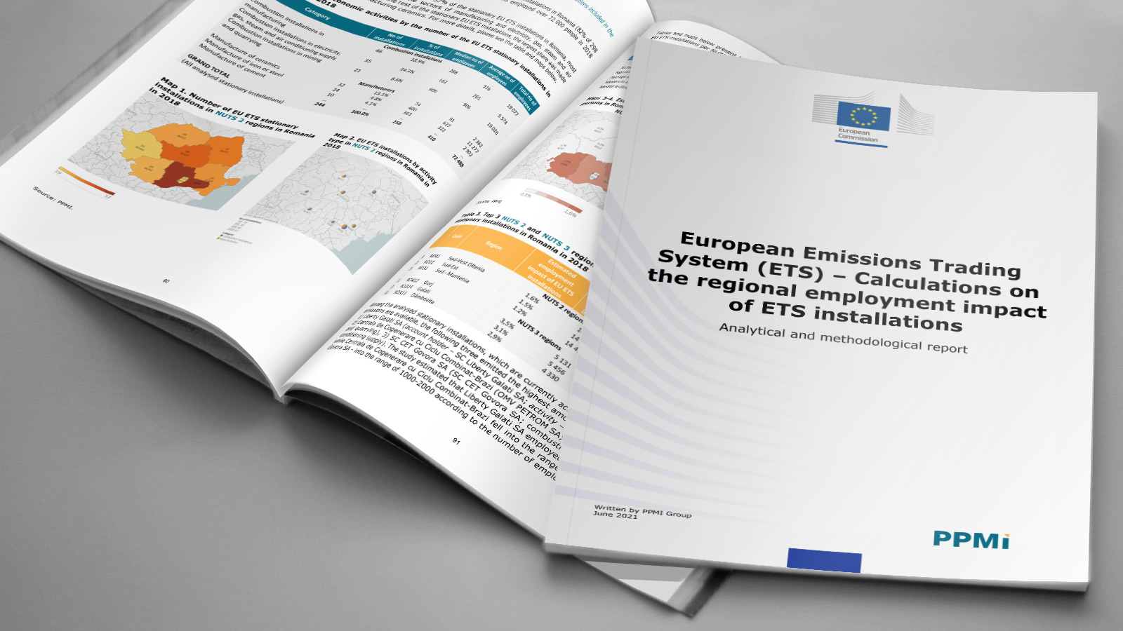 PPMI completed the study on calculating the employment impact of EU ETS installations in the EU regions