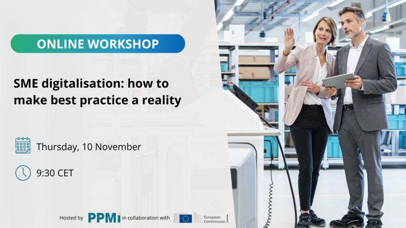 Workshop on SME digitalisation: how to make best practice a reality